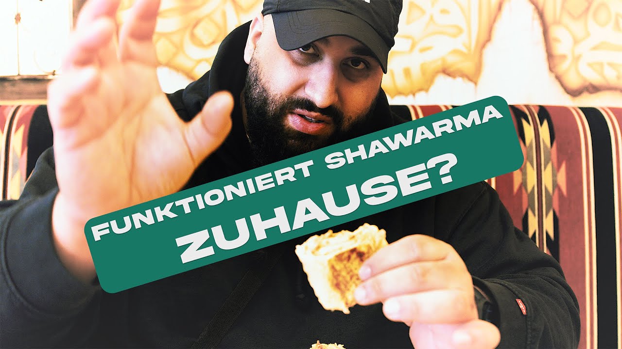 Der arabische DÖNER! - Shawarma-REZEPT für ZU HAUSE!