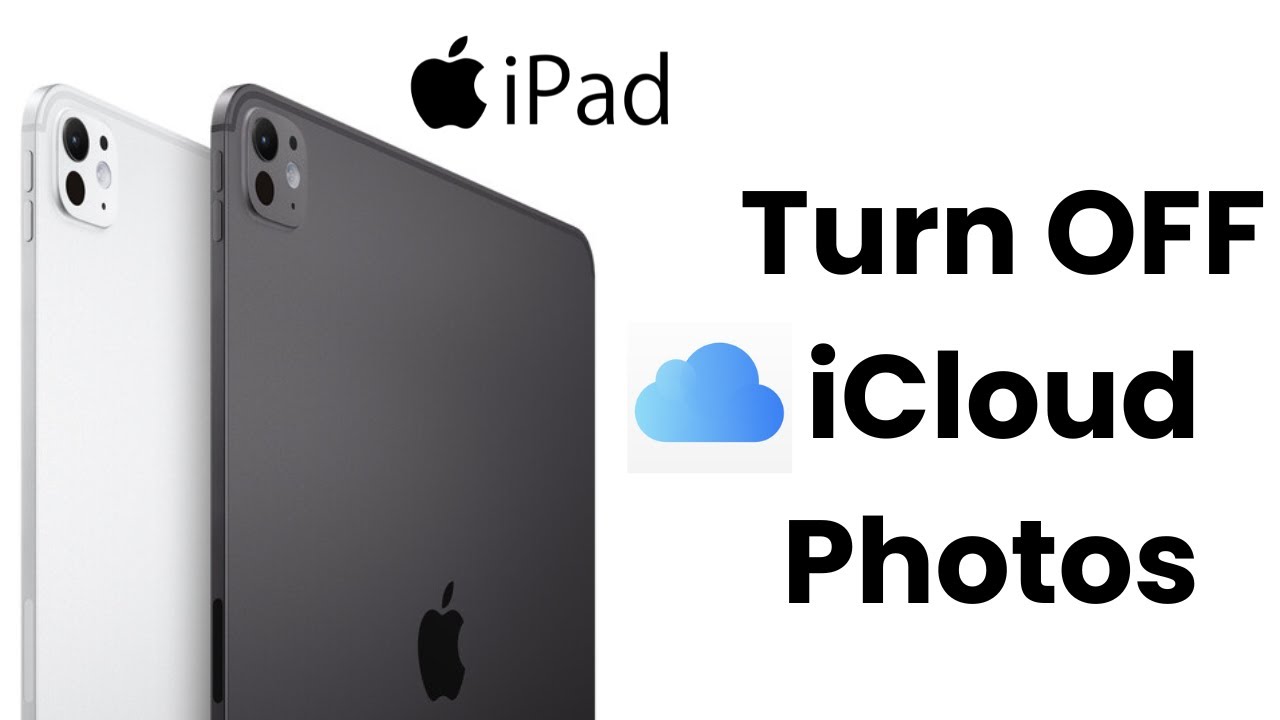 How To Turn OFF iCloud Photos On Your iPad - YouTube