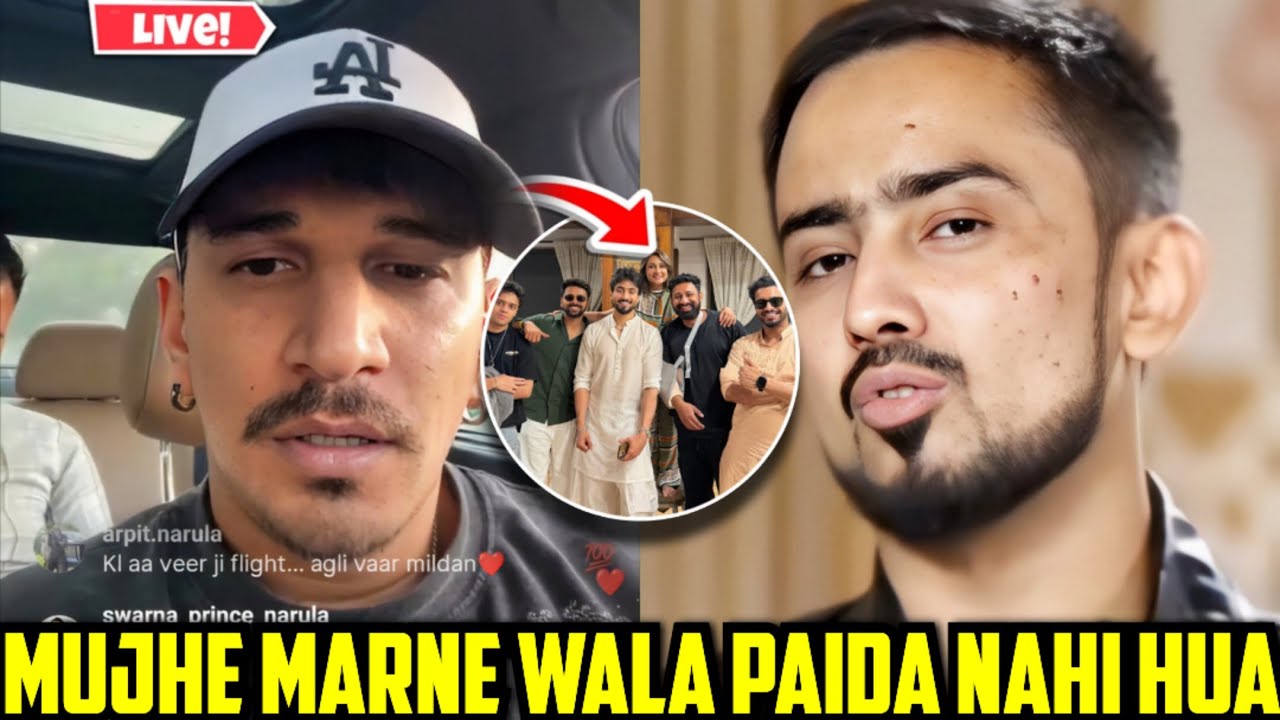 😡Prince Narula Live Angry Reply To Adnan07,Rajat Dalal,Love Kataria,Rachit Rojha Wife,Siwet Tomar 