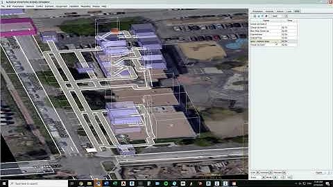 Reopening schools - Autodesk Infraworks Mobility Simulations
