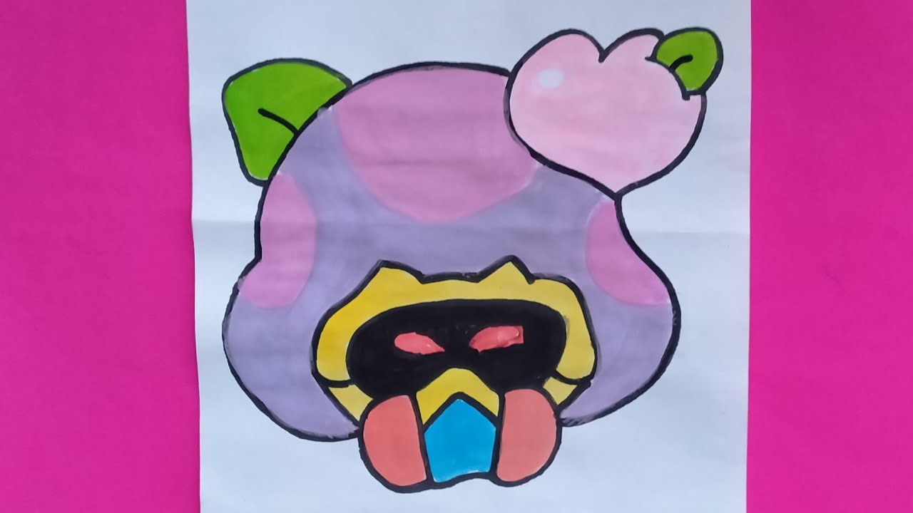 How to draw Cordelius from brawl Star