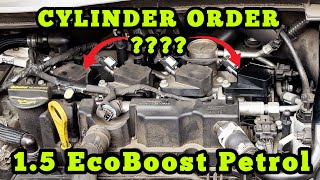 Ford 1.5 Ecoboost Petrol Cylinder Order Numbers 1 2 3 4
