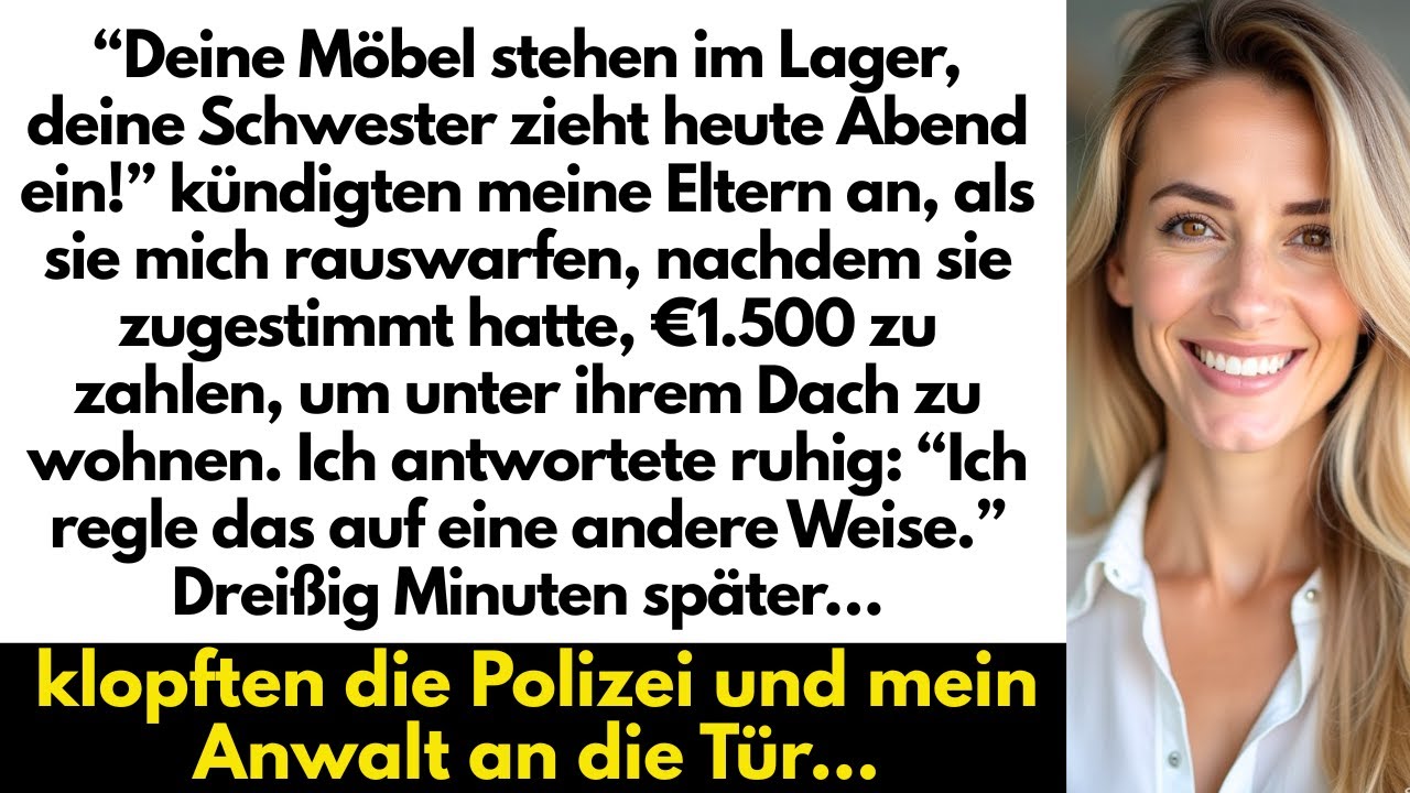 Meine Eltern Warfen Mich Raus, Nachdem Ich Mich Geweigert Hatte, €1,500  Zu Bezahlen, Um Unter...
