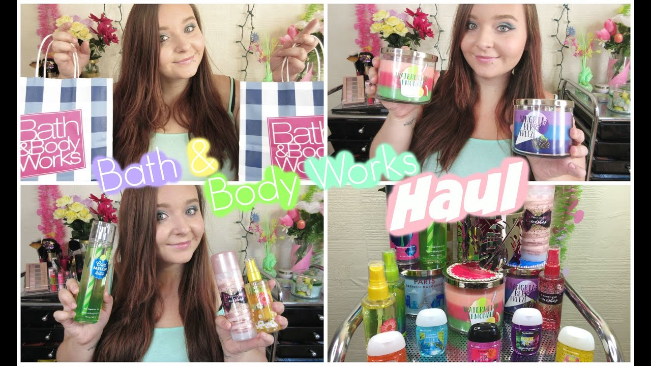 Bath & Body Works Haul - YouTube