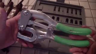 Tools for building Freddy Krueger glove (part 1)