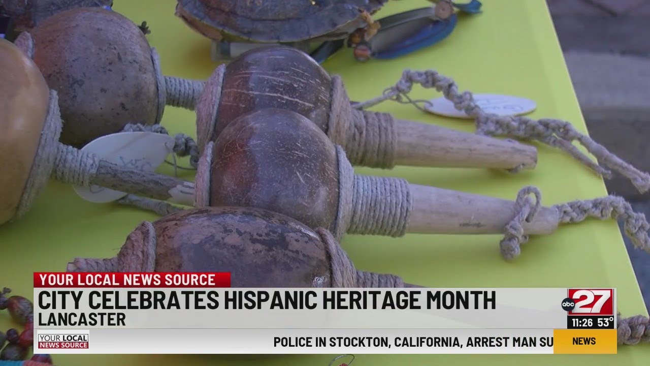 Lancaster City celebrates Hispanic Heritage month - YouTube