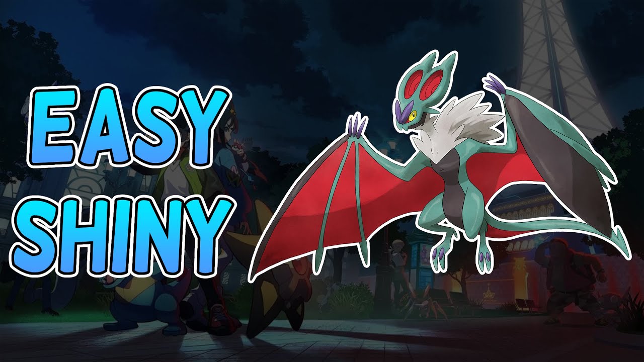 САМЫЙ БЫСТРЫЙ СПОСОБ ПОЛУЧИТЬ БЛЕСТЯЩИХ Нойбата и Нойверна в Pokemon Legends Z-A