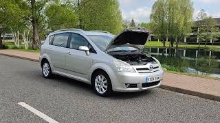 KD04XWM TOYOTA Corollla Verso 1.8 VVT-I T-SPIRIT 5 DOOR MPV 7 SEATER. KD04XWM TOYOTA Corollla Verso 1.8 VVT-I T-SPIRIT 5 DOOR MPV 7 SEATER.