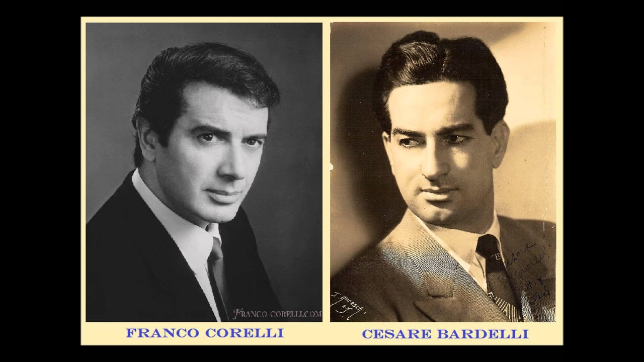 FRANCO CORELLI - CESARE BARDELLI - La Gioconda 1964 - "Enzo Grimaldo, Principe di Santafior"