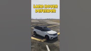 Range Rover VS Land Rover Defender tests 🚘 #gta 5 #shorts PlayzOfficial
