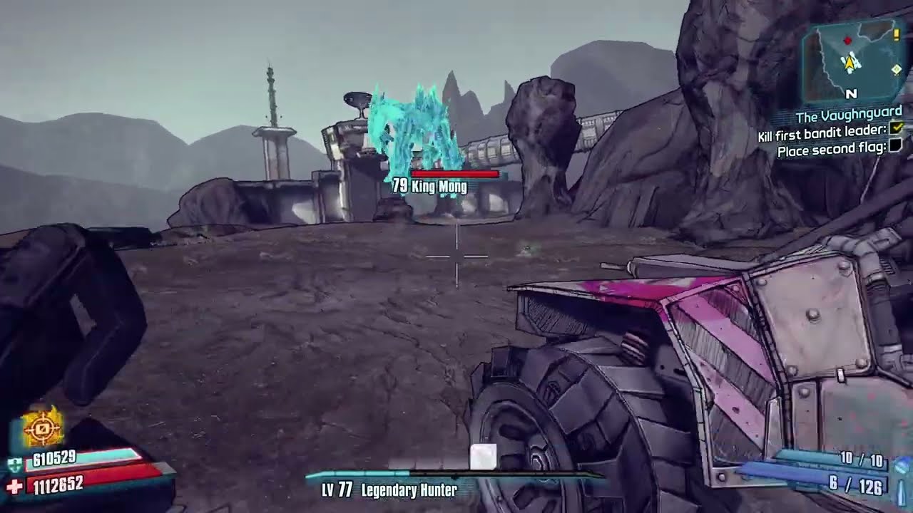 Borderlands 2, King Mong. Badaboom drop.