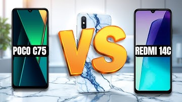 Comparativo: Poco C75 vs Redmi 14C - O Melhor Custo-Benefício