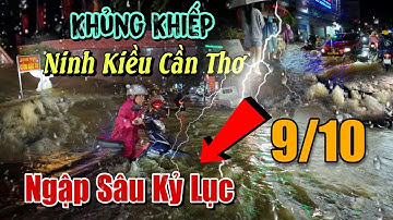 CẦN THƠ NGẬP LỤT BÁO ĐỘNG  LŨ LÊN QUÁ NHANH XE CHẾT MÁY HÀNG LOẠT  DÂN "CHỊU TRẬN"