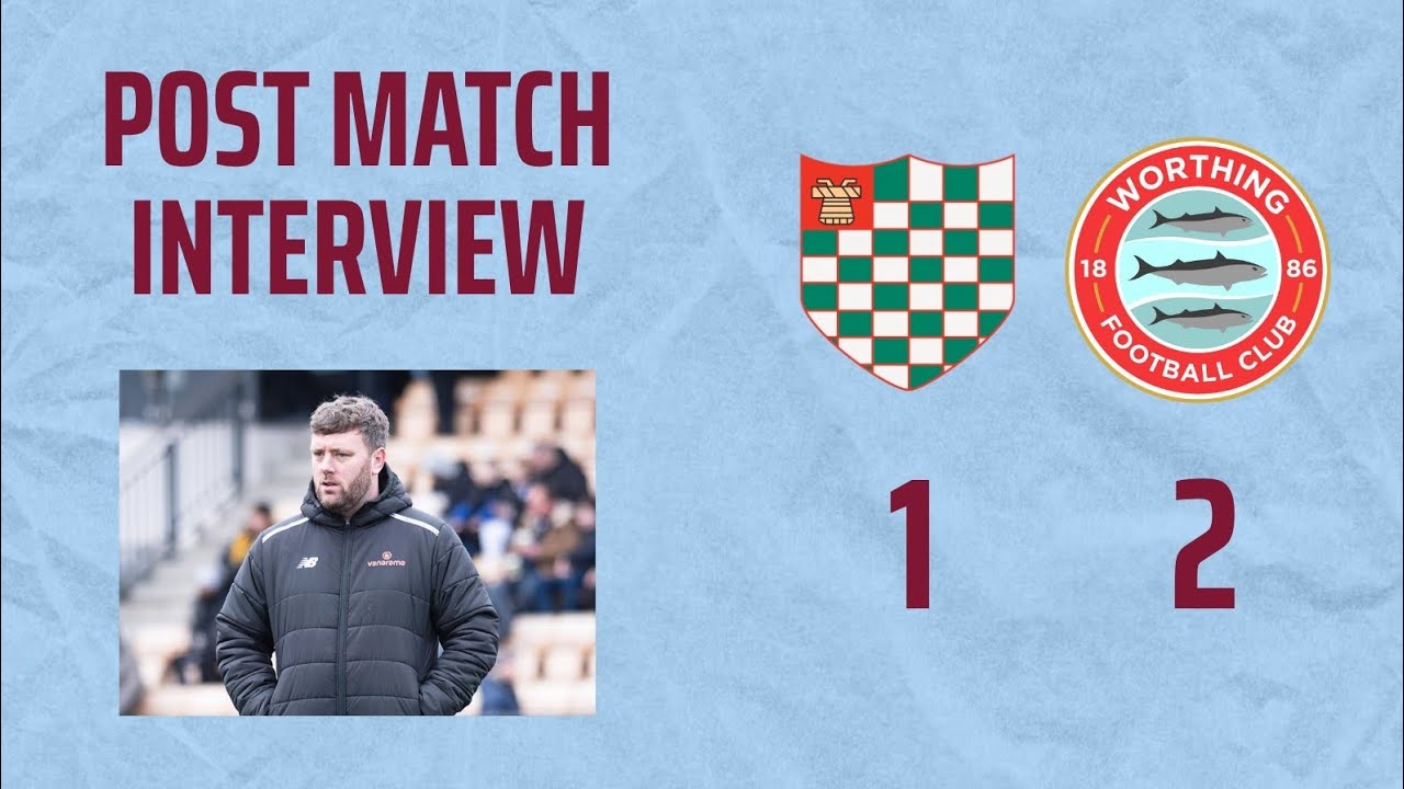 POST MATCH INTERVIEW | Michael Murray - Chesham United 1 Worthing 2 - 21st October 2025