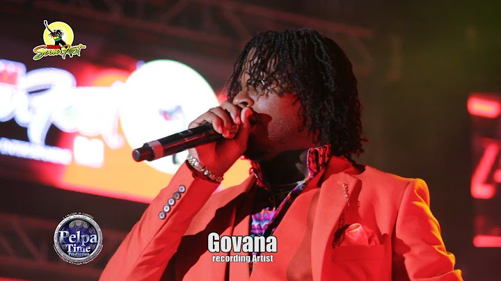 Govana Performance LIVE AT Reggae Sumfest 2018