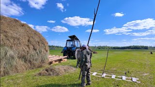 Charinsky Farm Episode 10. Started haymaking near the village, our hay fields are flooded. Charinsky Farm Episode 10. Started haymaking near the village, our hay fields are flooded.