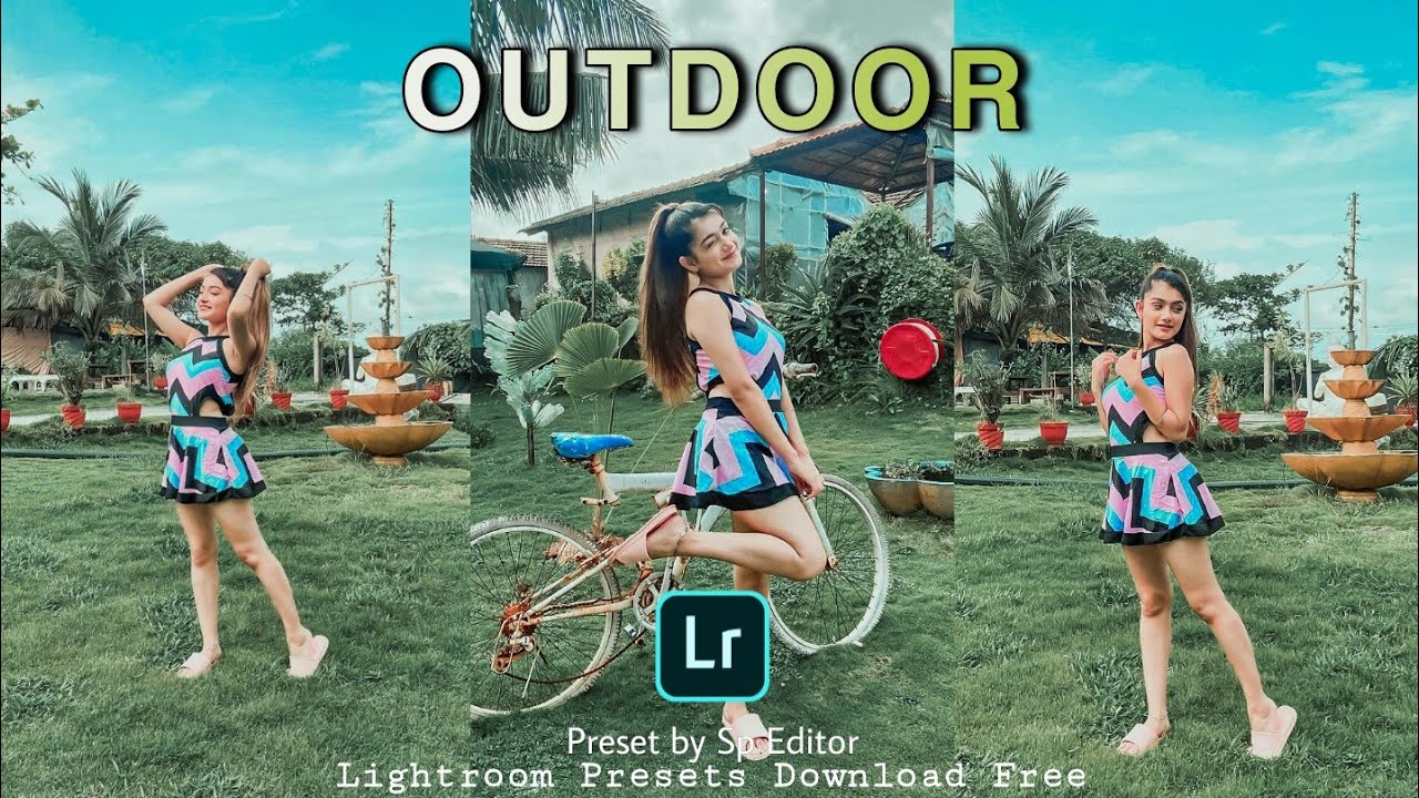 Lightroom Outdoor Photo Editing Tutorial | Lightroom DNG Preset Download Free | Sp Editor.