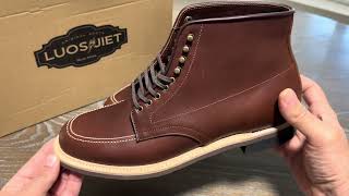 Luosjiet Indy Boots Unboxing And First Impressions