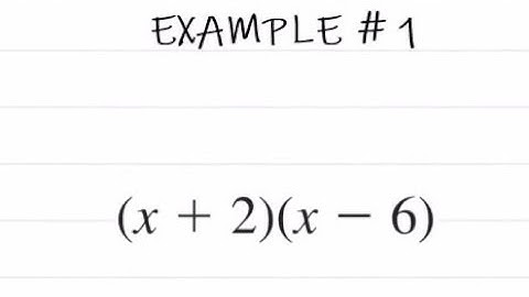 How to:  Multiply Polynomials using Box Method  (Example 1)