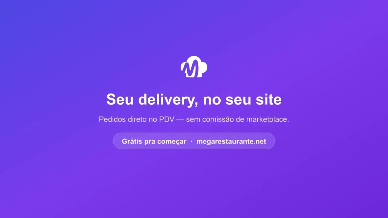 Diga adeus às taxas do iFood e do 99Food