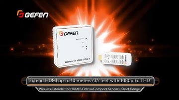 Gefen New Products 2015 - Wireless Extender for HDMI 5GHz  Short Range Preview2