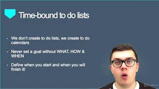S.M.A.R.T. Goals Masterclass: The Complete Certified Course : Time-bound to do lists