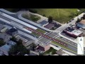 Green Line LRT: North to South track alignment (March 2017)