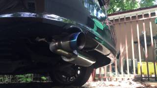 Scion tC cnt racing pipe exhaust sound