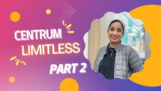 ياترى الأفضل فيتامينات ليمتلس limitless ولا سنتروم  centrum ؟!