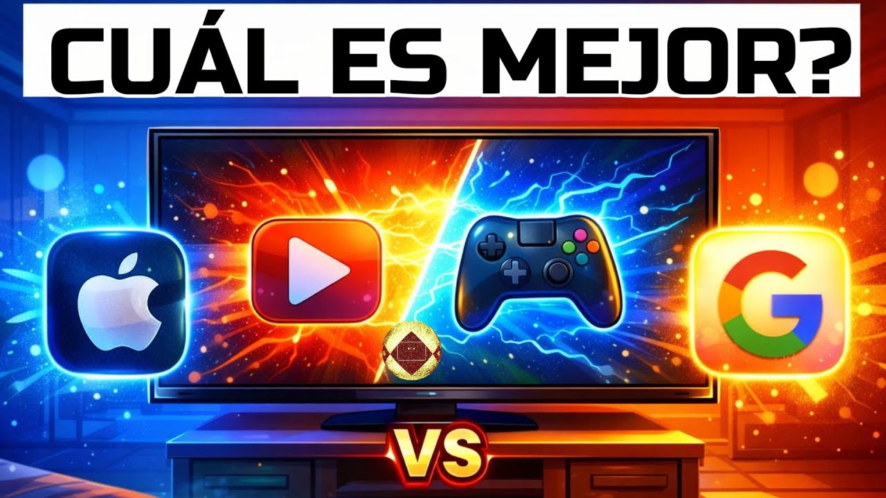 GOOGLE VS APPLE Cuál tiene el mejor TV BOX para juegos y películas Apple TV vs Google TV Streamer
