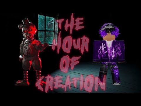 ROBLOX: THE HOUR OF CREATION!!!! (THIS WAS SCARY!!!)