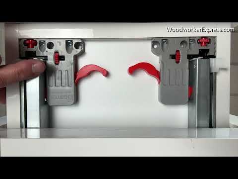 How to Adjust KV Samet Undermount Drawer Slides