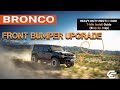 Step-by-Step Ford Bronco Front Bumper Installation | DIY in Under 7 Minutes!
