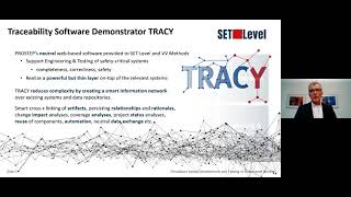 Traceability – SET Level mid-term presentation
