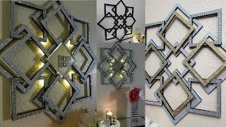 Wayfair Inspired Wall Decor Dupe| Dollar Tree DIY Mirror Home Decor Idea