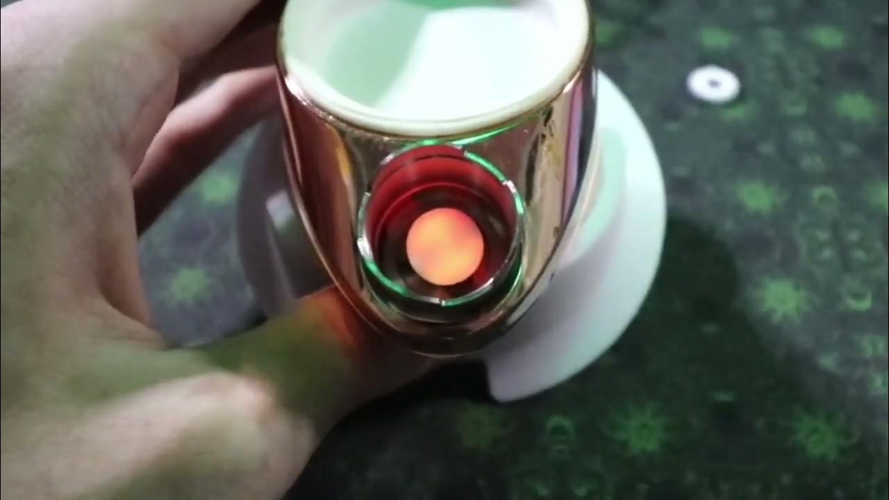 Dirty Puffco Peak Coil Clean It Up With The White Light Heat Setting