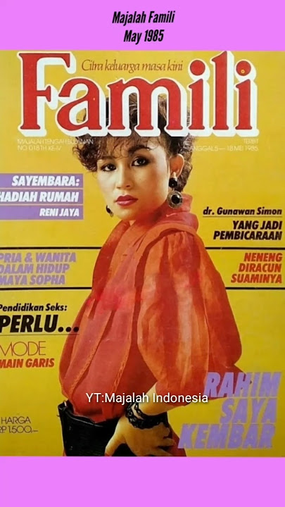 Download lagu Connie Constantia is on the cover of magazines #majalahindonesia #connieconstantia #magazinecover