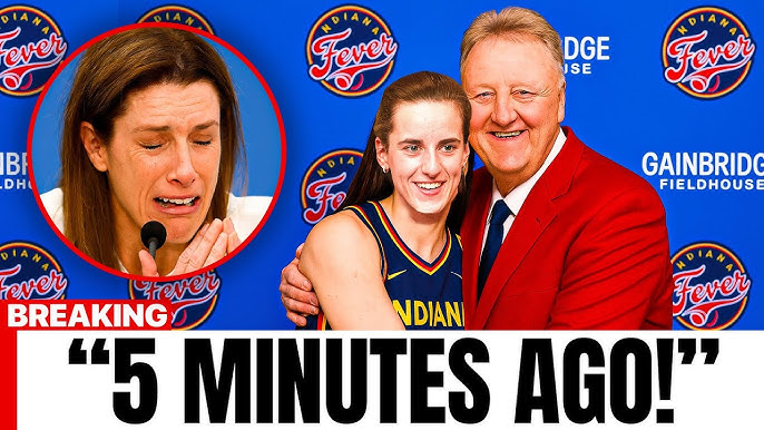 THIS JUST IN: Stephanie White FIRED & REPLACED By Larry Bird - Caitlin  Clark REACTS! - YouTube
