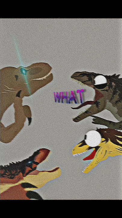 Rexy and Tarbosaurus vs Giganotosaurus and Carcharodontosaurus#rexy #tarbosaurus #giganotosaurus