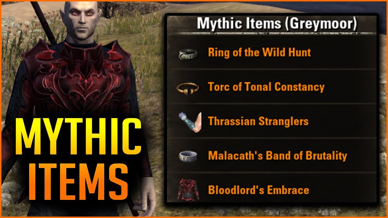 The New MYTHIC ITEMS on the Greymoor PTS Elder Scrolls Online ESO