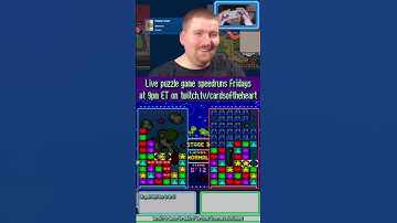 This Tetris Attack Chain Was Too Pretty to Work | CardsOfTheHeart on #twitch #gaming #speedrun