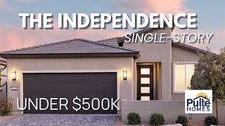 Las Vegas New Build Under $500K | Desert Mesa by Pulte Independence Tour