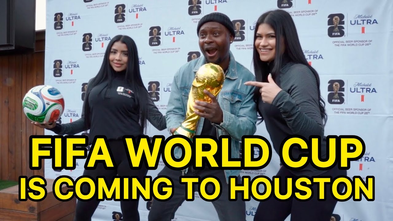 FIFA WORLD CUP IS COMING TO HOUSTON!!! - YouTube