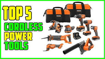 TOP 5 Best Cordless Power Tools 2025