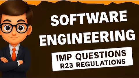 SOFTWARE ENGINEERING IMPORTANT QUESTIONS R23 REGULATIONS JNTU