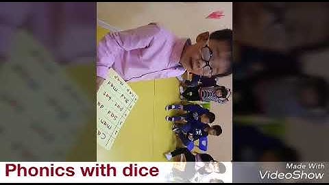 113- ESL game for phonics using dice.