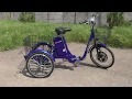 Трехколесный грузовой электрический велосипед SkyBike 3-CYCL