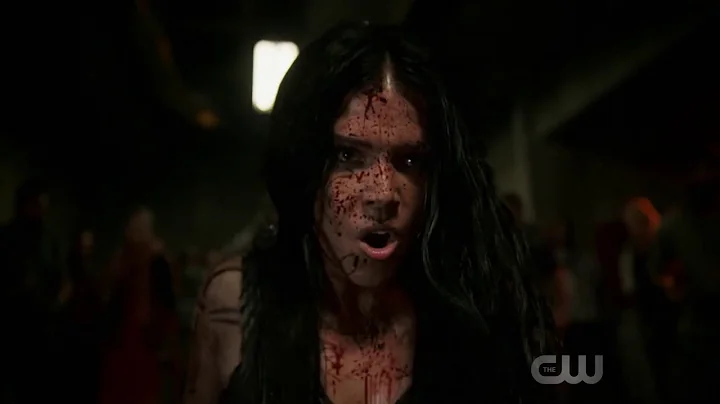 The 100 S05E02 Octavia Vs Grounders fight scene