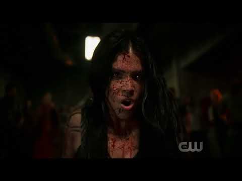 The 100 S05E02 Octavia Vs Grounders Fight Scene