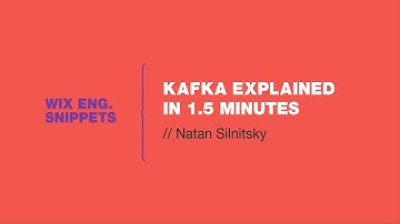 Kafka Explained in 1.5 Minutes - Wix Engineering Snippets